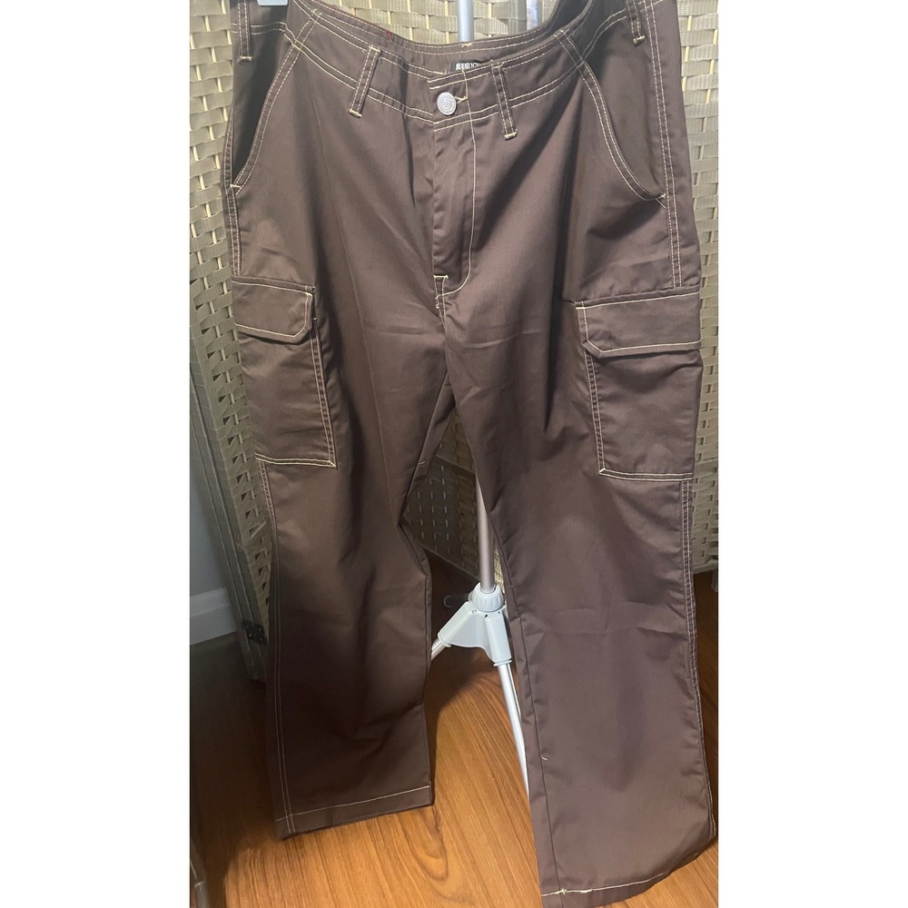 True Religion Mens Cargo SN Pant HS Outline Bracken Brown Size 36 NWT